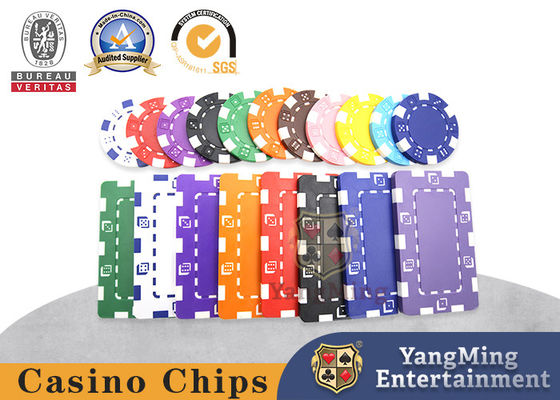 11.5g كلاي النرد رقاقة تكساس بوكر القمار مجهول الوجه لعبة البوكر رقاقة كازينو ألعاب الطاولة