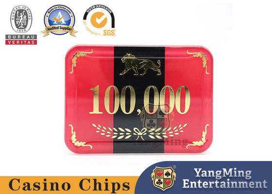 كود أكريليك ثلاثي الشريحة مع شعار مكافحة التزوير