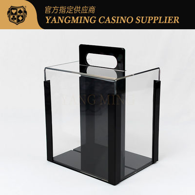 Newly Upgraded Acrylic 1000 Yard Chip Case for Baccarat Casino Club Poker Games