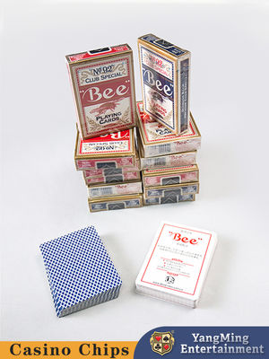ألمانيا مستوردة فلوريسنس الأسود اللون الأحمر الأزرق القمار بطاقات اللعب 144Deck Box
