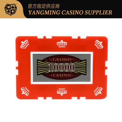 أحدث صناعة مخصصة 760 قطعة رقاقة الطين مجموعة Texas Hold'Em لعبة طاولة مجموعة رقائق