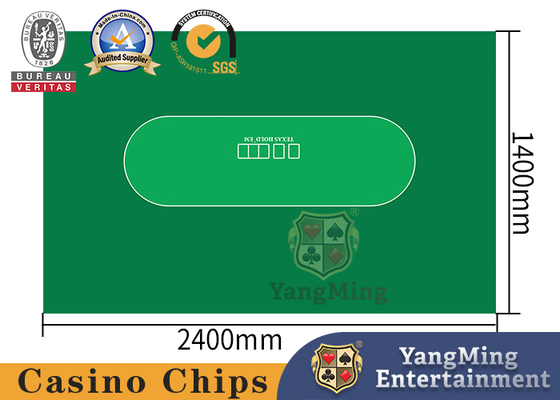 تخصيص كازينو Flannelette كازينو الجدول للماء مع تخصيص القمار تكساس بوكر ديلوكس