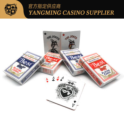 بطاقات البوكر الممتازة مع دعم شعار مخصص