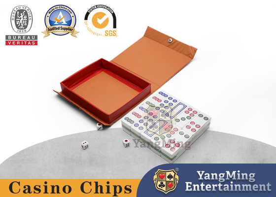 طاولة القمار تجمعها THY Chinese Pai Gow Paigow Tiles لعبة كازينو المرح # 20 أسود